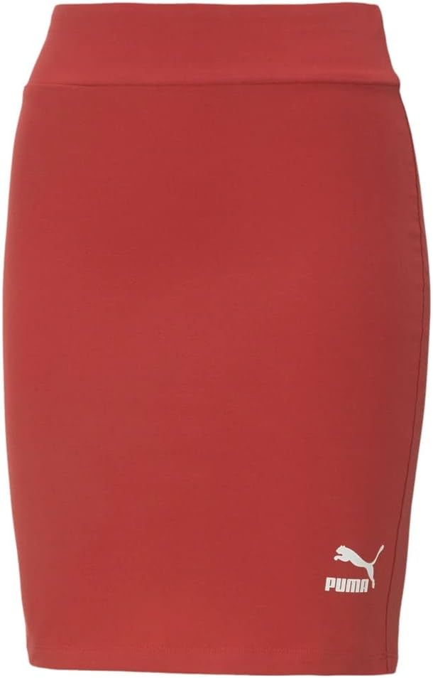 PUMA Womens Classics Skirt - Burgundy - Size S