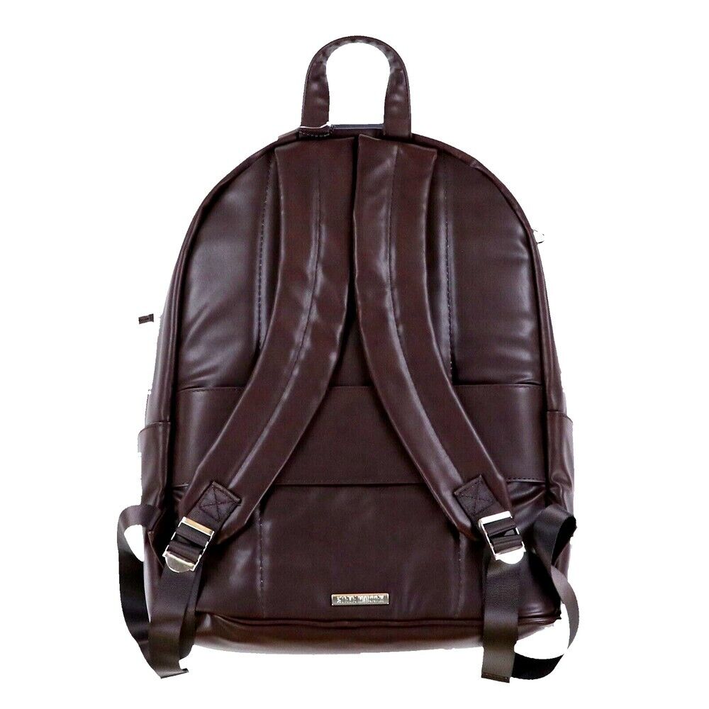 Steve Madden Men's Core Faux-Leather Dome Backpack MSRP $85