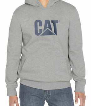 Caterpillar Men's Foundation Logo-Print Hoodie Gray Size M MSRP $59