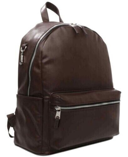 Steve Madden Men's Core Faux-Leather Dome Backpack MSRP $85
