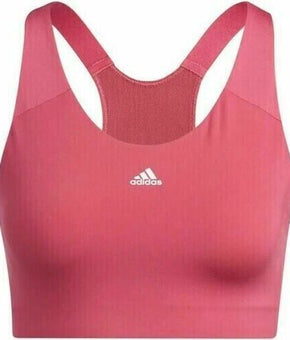 adidas Women's Ultimate Alpha High-Support Sports Bra pink Size XS MSRP $50