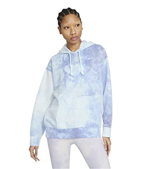 Nike Icon Clash Hoodie Womens Active Hoodies Size Xs, Color: Blue Sky