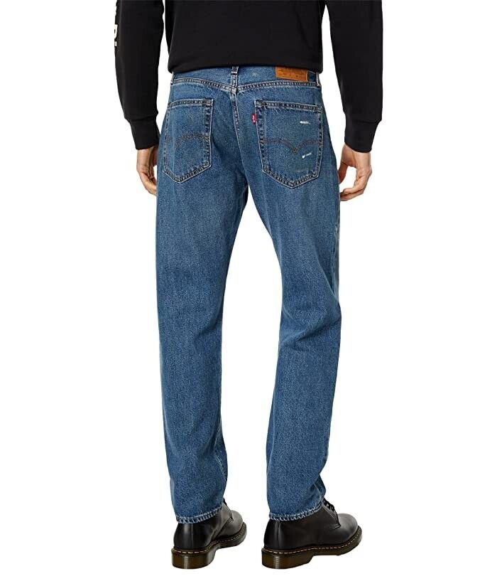 Levi's Men 551Z Authentic Straight-Fit Stonewash Jeans Blue Size 34x30 MSRP $108