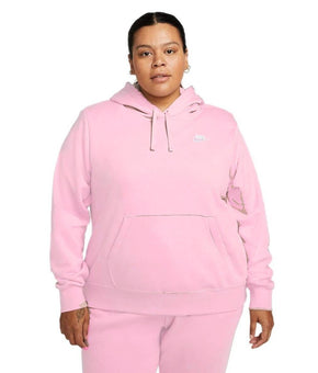 NIKE Women's Plus Size Essential Hoodie Size 2X Pink MSRP $60