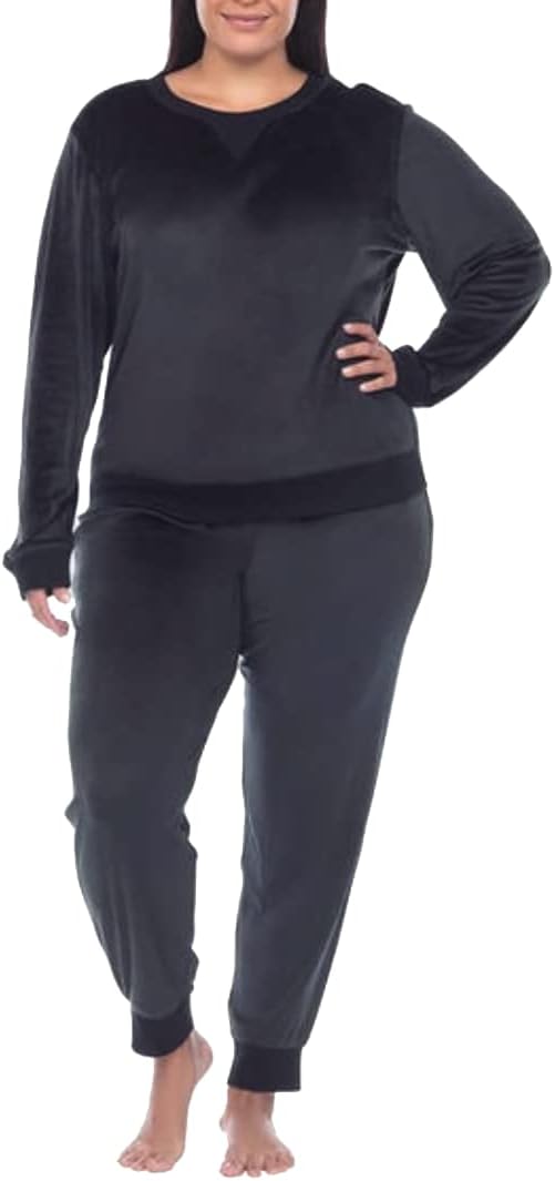 Honeydew Women 2 PC Super Soft Fleece Lounge PJ Set Size L