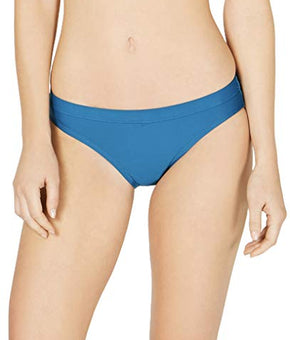 Nike Women's Hipster Bikini Bottoms Swimwear Size XS Green Abyss Blue