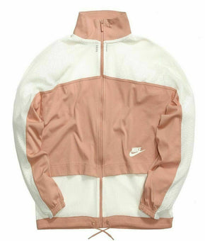 Nike Sportswear Jack Rose Pink Mesh Loose Fit Lightweight Plus Size 1X Jacket