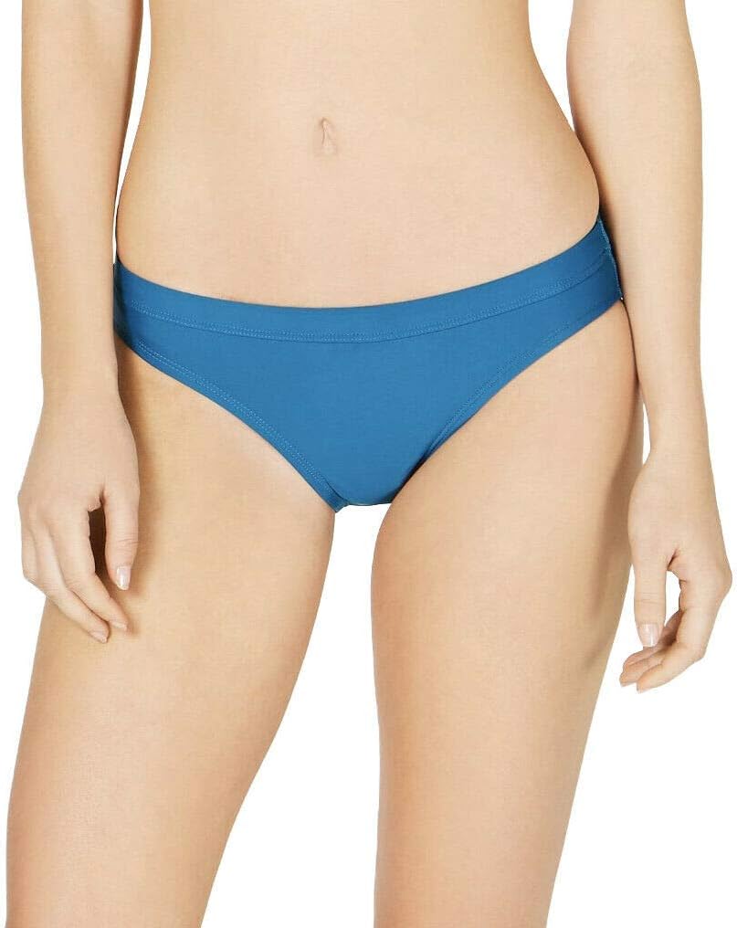 Nike Women's Hipster Bikini Bottoms Small Green Abyss Blue Small