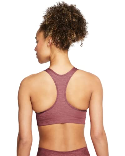 Nike Swoosh Women's Medium-Support 1-Piece Pad Sports Bra Size M Purple