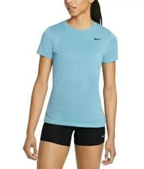 Nike Women's Dry Legend T-Shirt Blue Size L