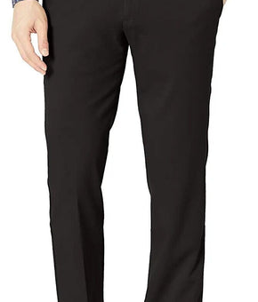 Dockers Men's Straight Fit Easy Khaki Pants D2 Black 38W X 32L MSRP $50