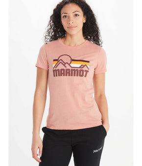 MARMOT Coastal T-Shirt Pink Women Size S