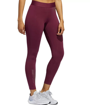 adidas Women's Badge of Sports Leggings Purple Size L