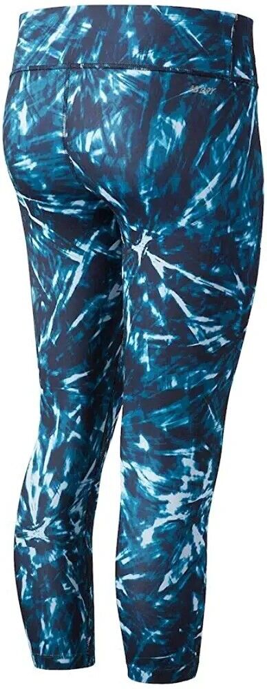 New Balance Women s Accelerate Capri Leggings Blue Size L