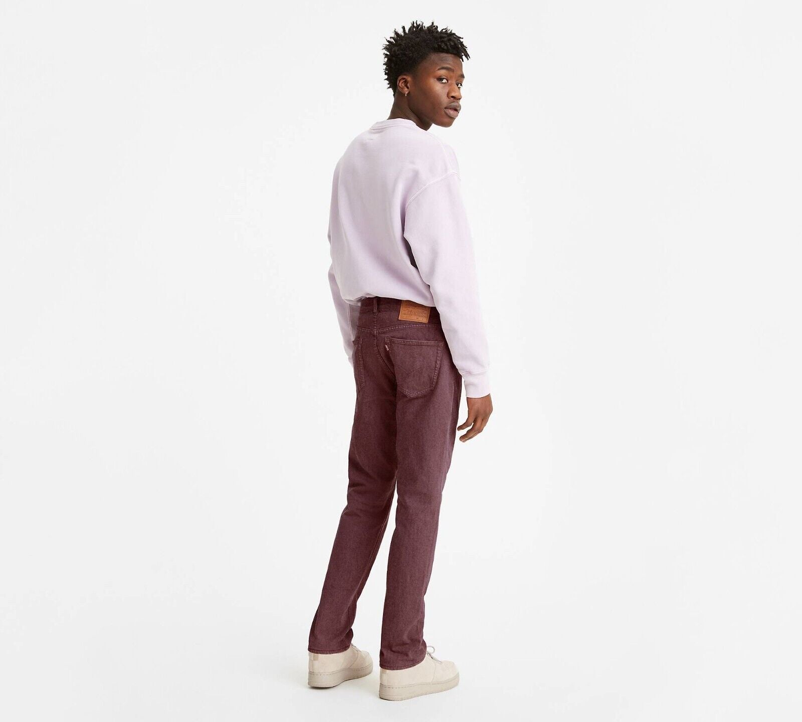 Levi's 511 Slim Fit Men's Jeans Size 28x32 Red Purple MSRP $70
