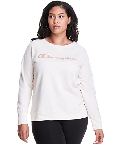 Champion Women's GF914, NATURAL, Size 2X Off White Cream