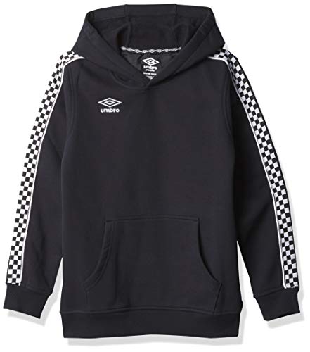 Umbro Pullover, Black Beauty/White, Medium (10-12)