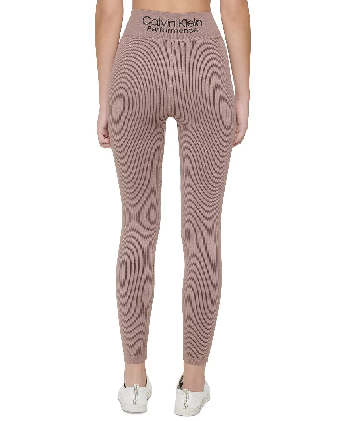 Calvin Klein Womens Active 7/8 Length Leggings light purple Size M MSRP $60