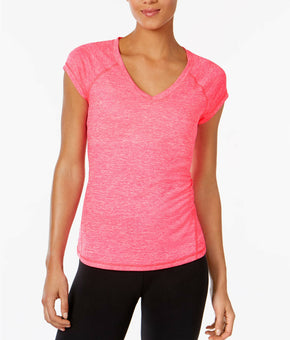 Ideology Rapidry Heathered Performance T-Shirt Womens pink Size S MSRP $13