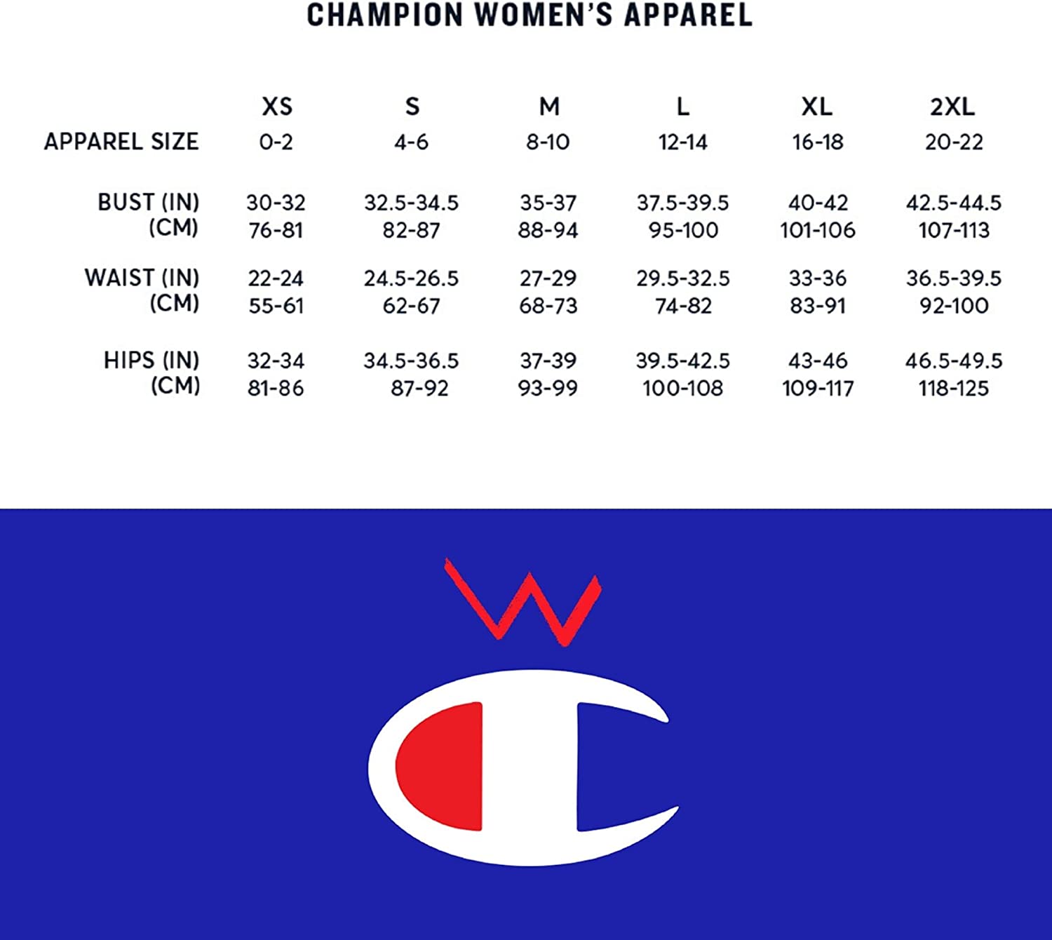 Champion, French Terry Crewneck, Best Plus Size Sweatshirts for Women, Blue, 2X