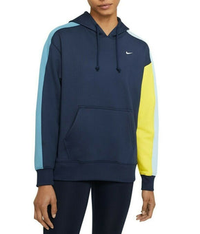 Nike Women's Colorblocked Pullover Hoodie Blue Size XS MSRP $60