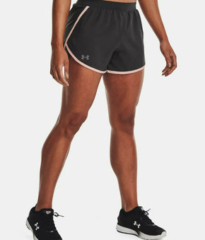 Under Armour Women's Fly-By 2.0 Shorts Black Size L MSRP $25