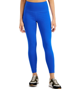 Ideology High-Waist Side-Pocket 7/8 Leggings Womens Blue Size XS MSRP $40