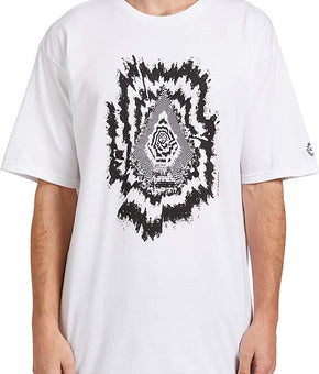 Volcom Men's The Projectionist Short Sleeve Tee White Size 2XL