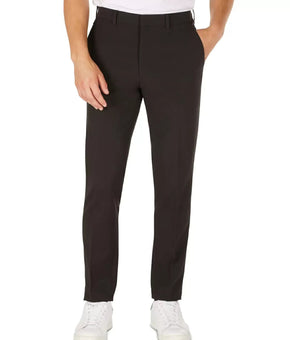 Michael Kors Men s Solid Modern-Fit Suit Pants black Size 33W X 30L MSRP $190
