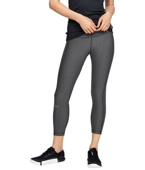 Under Armour HeatGear Hi-Rise Crop Leggings Womens gray Size XS MSRP $60