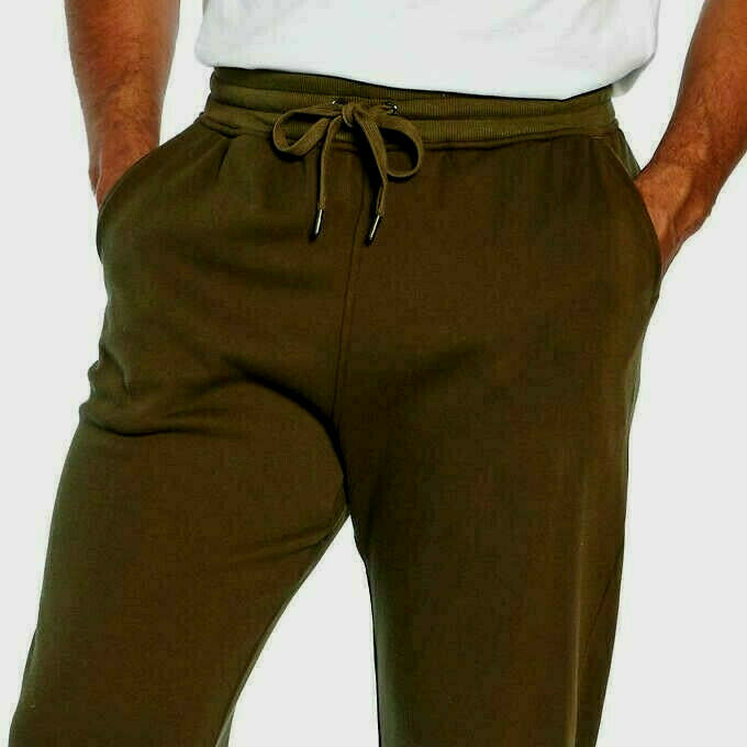 Orvis Men's LUXE Fleece Jogger Olive Green Size XL