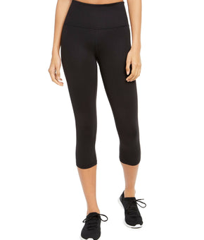 Ideology High-Waist Pocket 7/8 Length Leggings Womens black Size XS MSRP $40