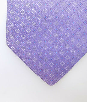 Bloomingdale's Mens Silk Tie Purple Necktie MSRP $59