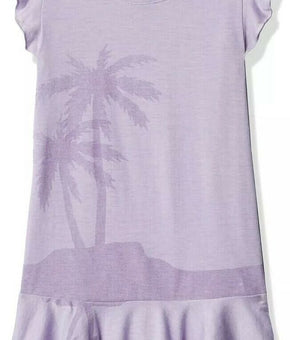 Splendid Girls' Kids' Short Sleeve Dress Soft Orchid Lilac purple Size 2