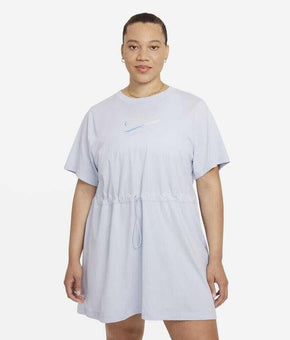 Nike Plus Size Cotton Sportswear Dress Light Blue/Purple SIze 3X MSRP $55