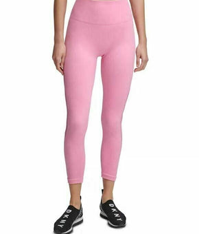 Dkny Sport Seamless High-Rise 7/8 Length Leggings Womens pink Size M MSRP $60