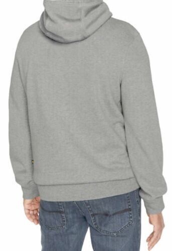 Caterpillar Men's Foundation Logo-Print Hoodie Gray Size S MSRP $59