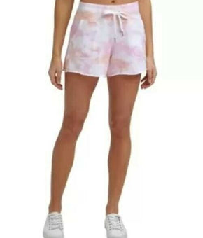 Calvin Klein Performance Tie-Dyed Terry Shorts Orange Pink Size L MSRP $40