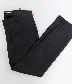 DKNY Womens Zip Fly Slim Leg Ponte Dress Pant Dark Gray Size M