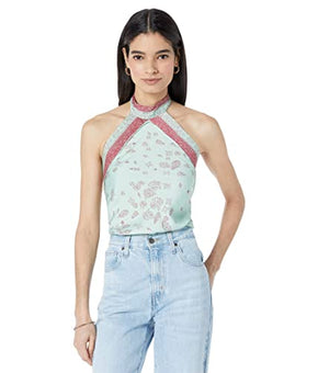 Free People 1 Thing Bodysuit Flower Combo Women's 4-6 Small