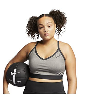 Nike Plus Size Indy Bra Carbon Heather/Anthracite/Black/Black/Gray 1X