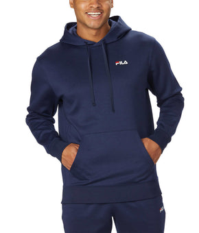 FILA Men????s Performance Drawstring Pullover Hoodie Navy blue Size M
