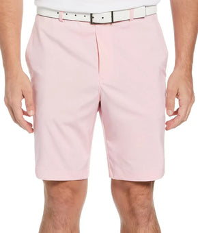PGA TOUR Men's Flat-Front Heathered Golf Shorts Pink Size 42 MSRP $65