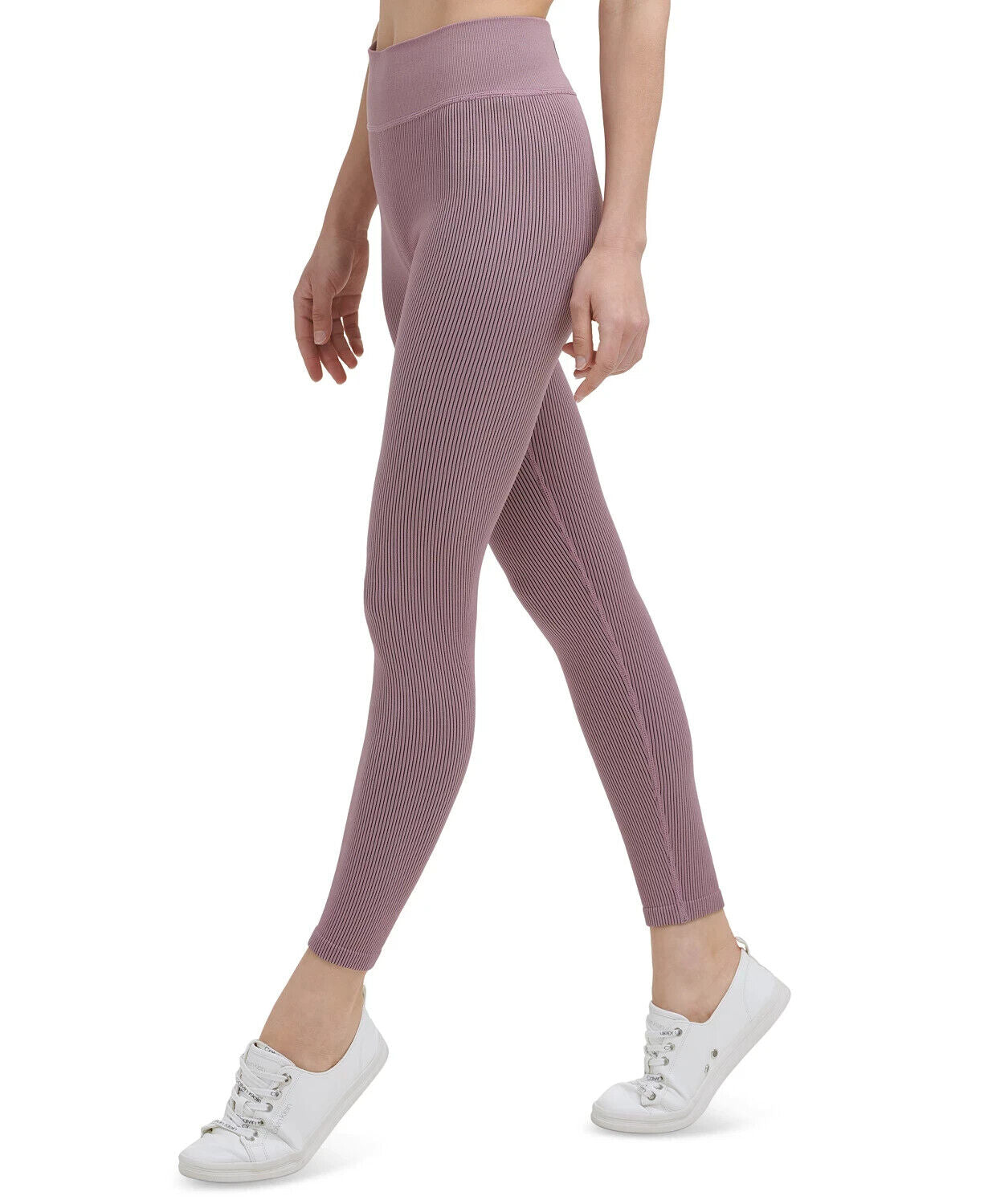 Calvin Klein Performance Rib 7/8 Length Leggings Womens purple Size S MSRP $60