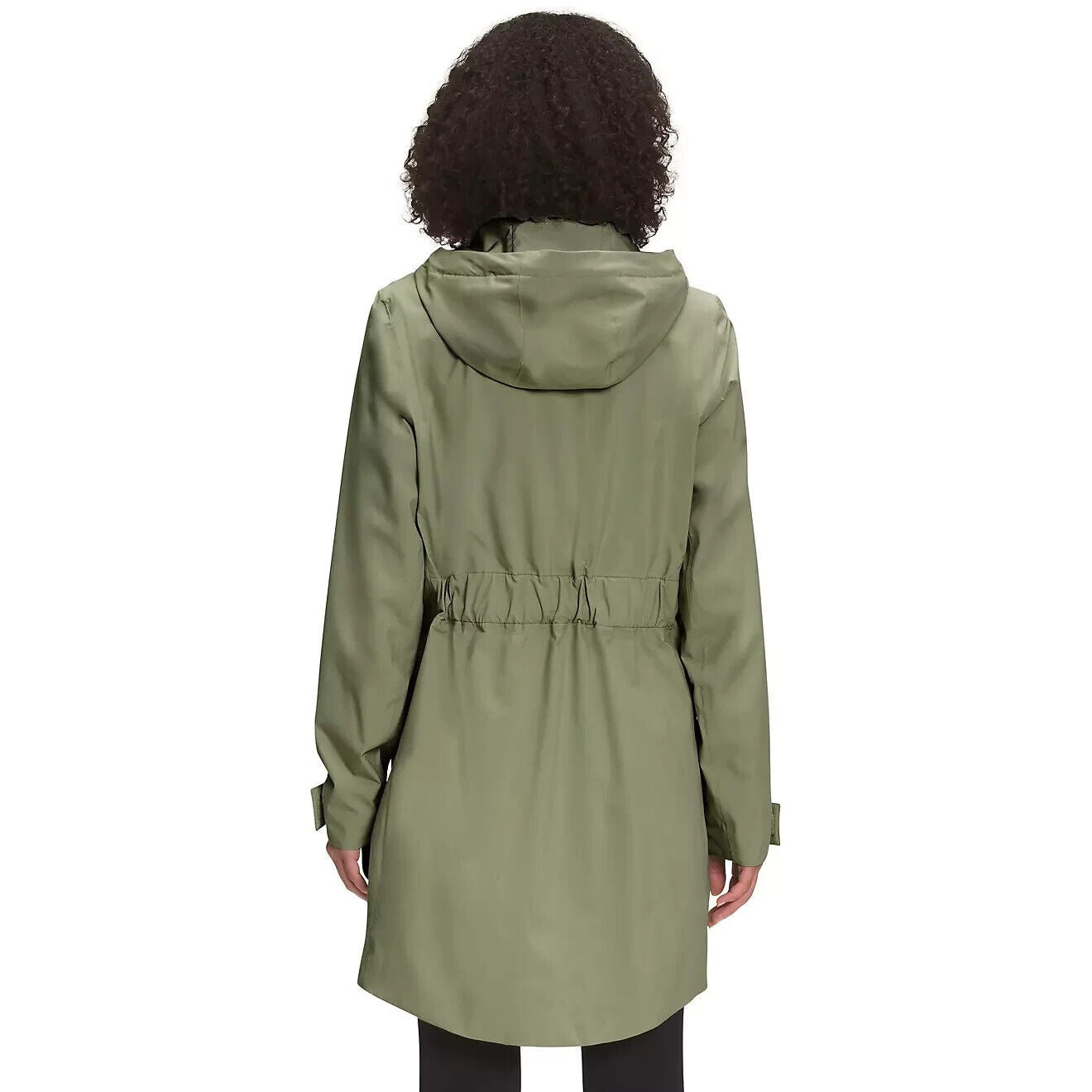 The North Face Women's Breeze Rain II Parka Olive Green Size S MSRP $179
