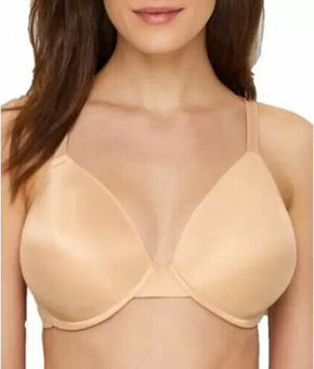 Bali Women Beauty Lift No Show Underwire Bra DF0085 Nude Beige Size 40DD