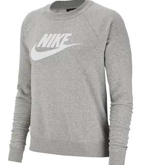 Nike Womens Plus Size Essential Fleece Sweatshirt Gray Size 3X MSRP $60
