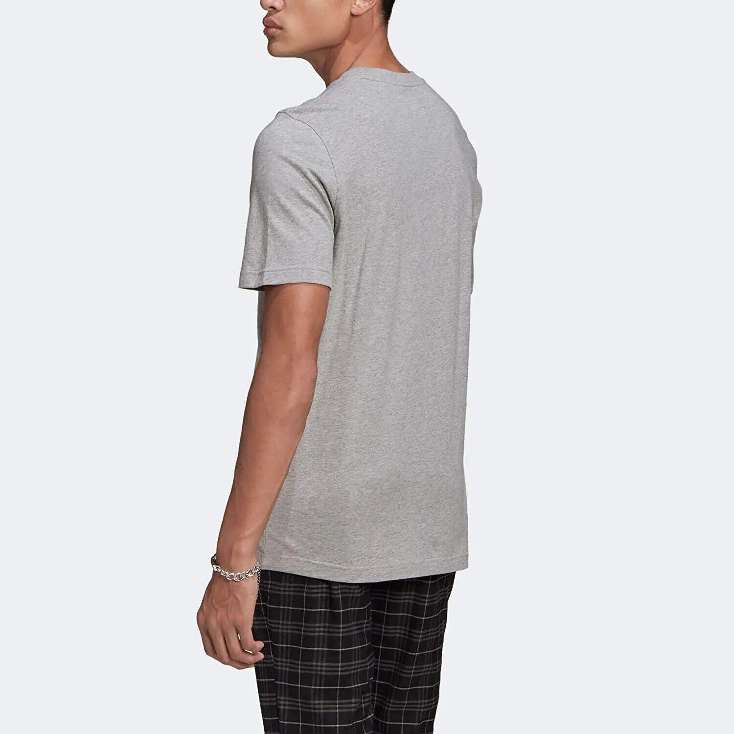 adidas Originals Men's Trefoil T-Shirt,Medium Grey Size M