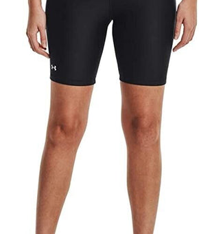 Under Armour Women's HeatGear Armour Bike Shorts Black Size S MSRP $35