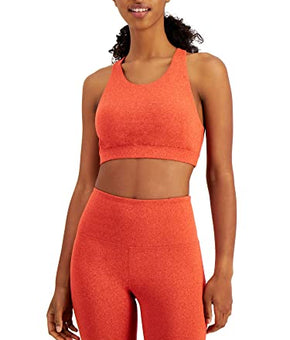 Ideology Intimates Orange UPF 50+ Sports Bra Size XS